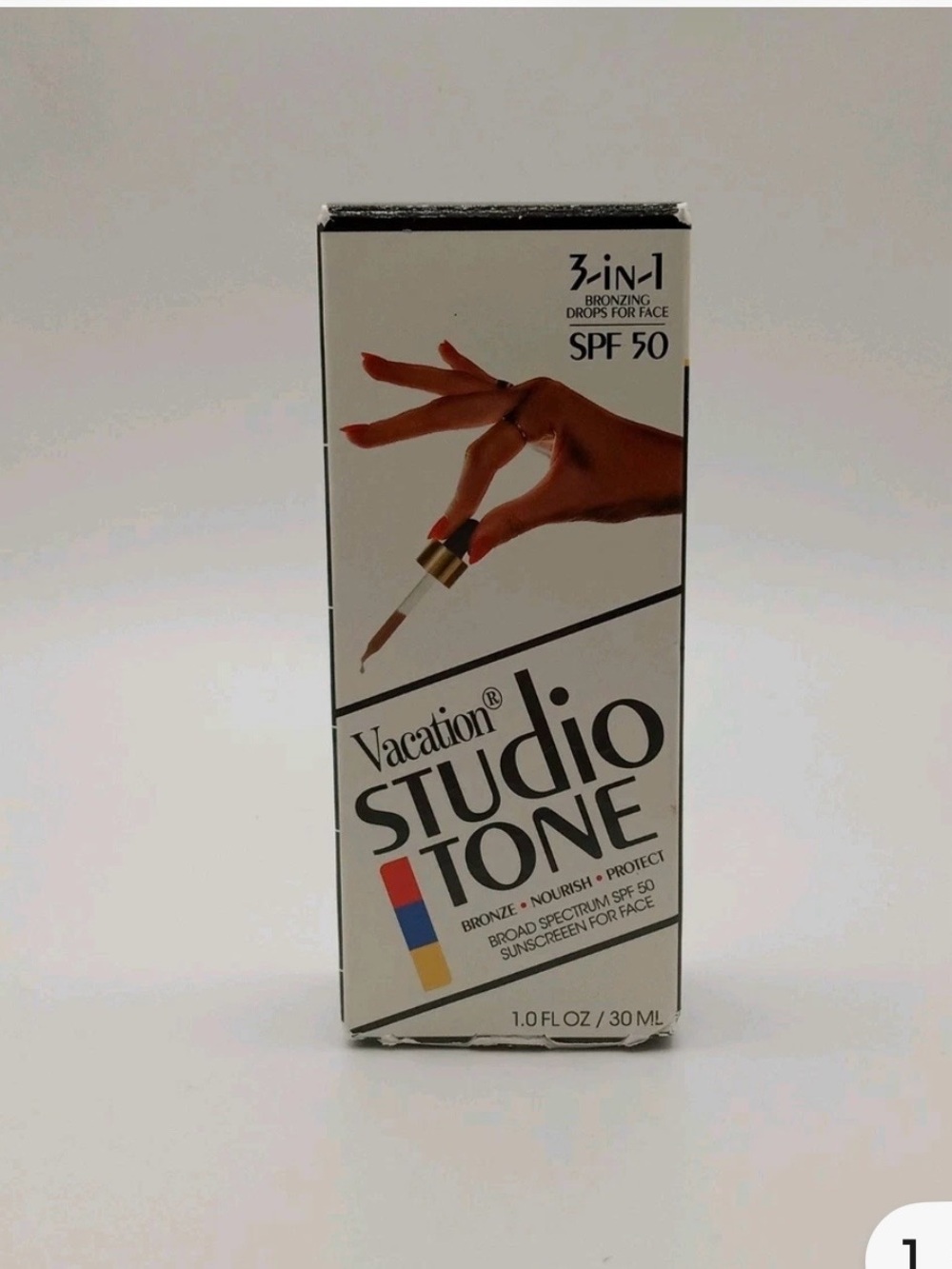 Vacation Studio Tone Bronzing Drops SPF 50 - sunscreen for face